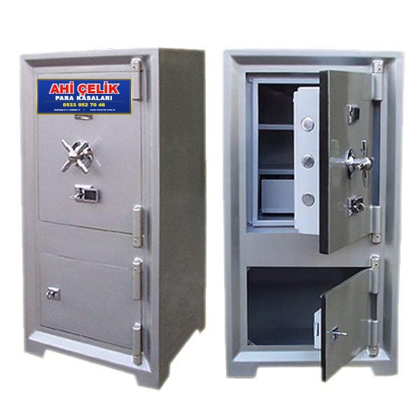 Çift kapılı gri boy kasa
