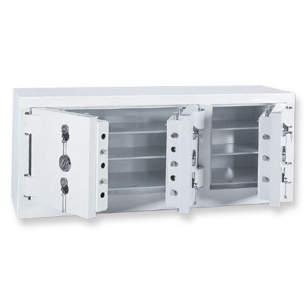 Beyaz kuyumcu banko tezgah altı kasası