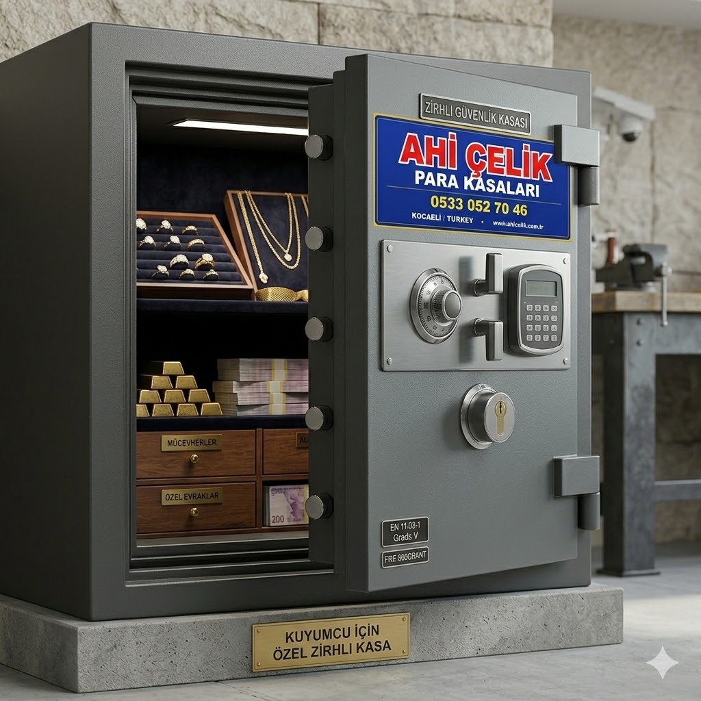Asansörlü kuyumcu kasası kocaeli